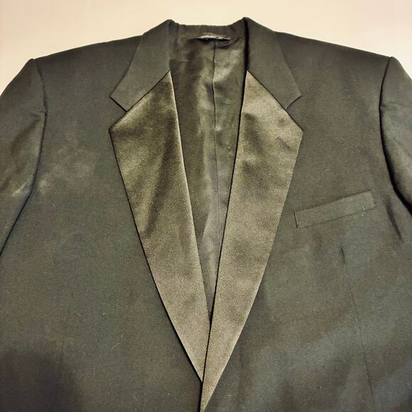Formal Wear International FWI Tuxedo Jacket 100% Worsted Wool 52L Single Button - Picture 5 of 10